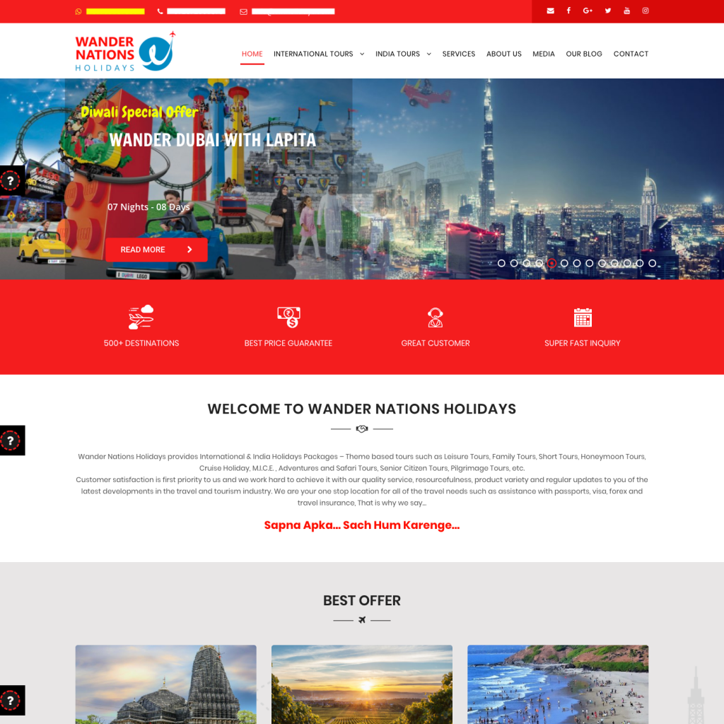 Wandernations Holidays